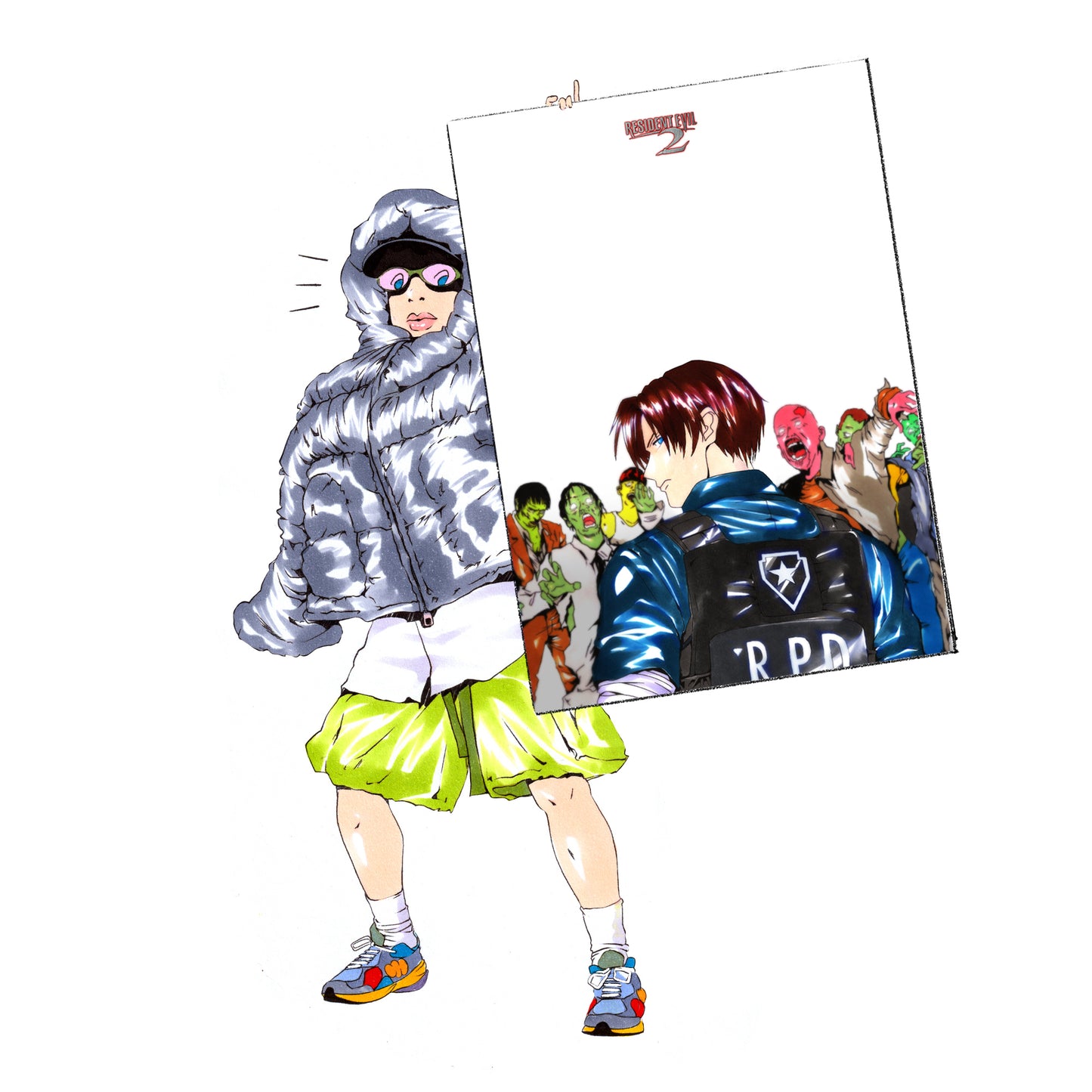 RE2 PRINT (A3 SIZE)