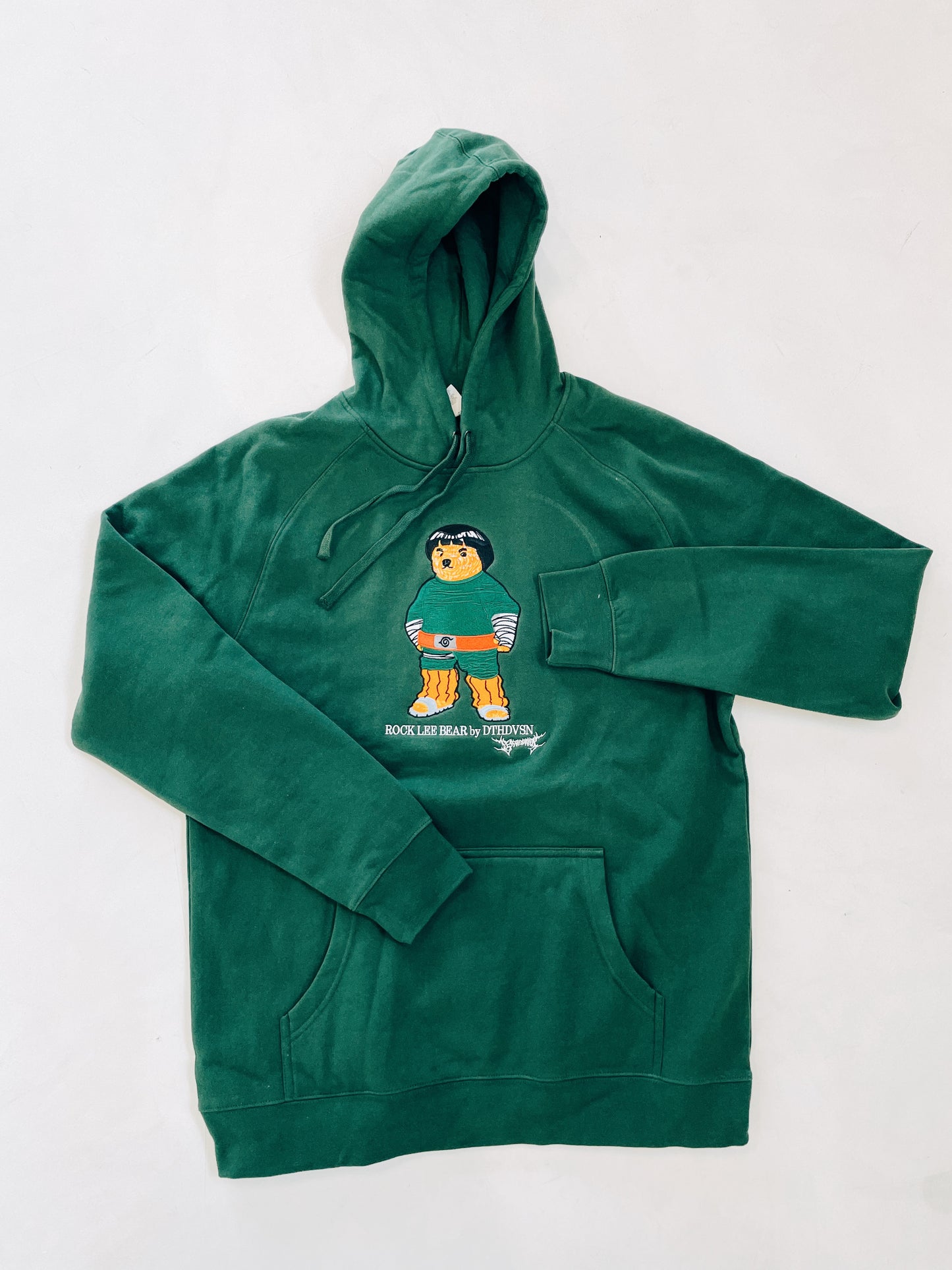 EMBROIDERED BEAST OF THE VILLAGE BEAR HOODIE