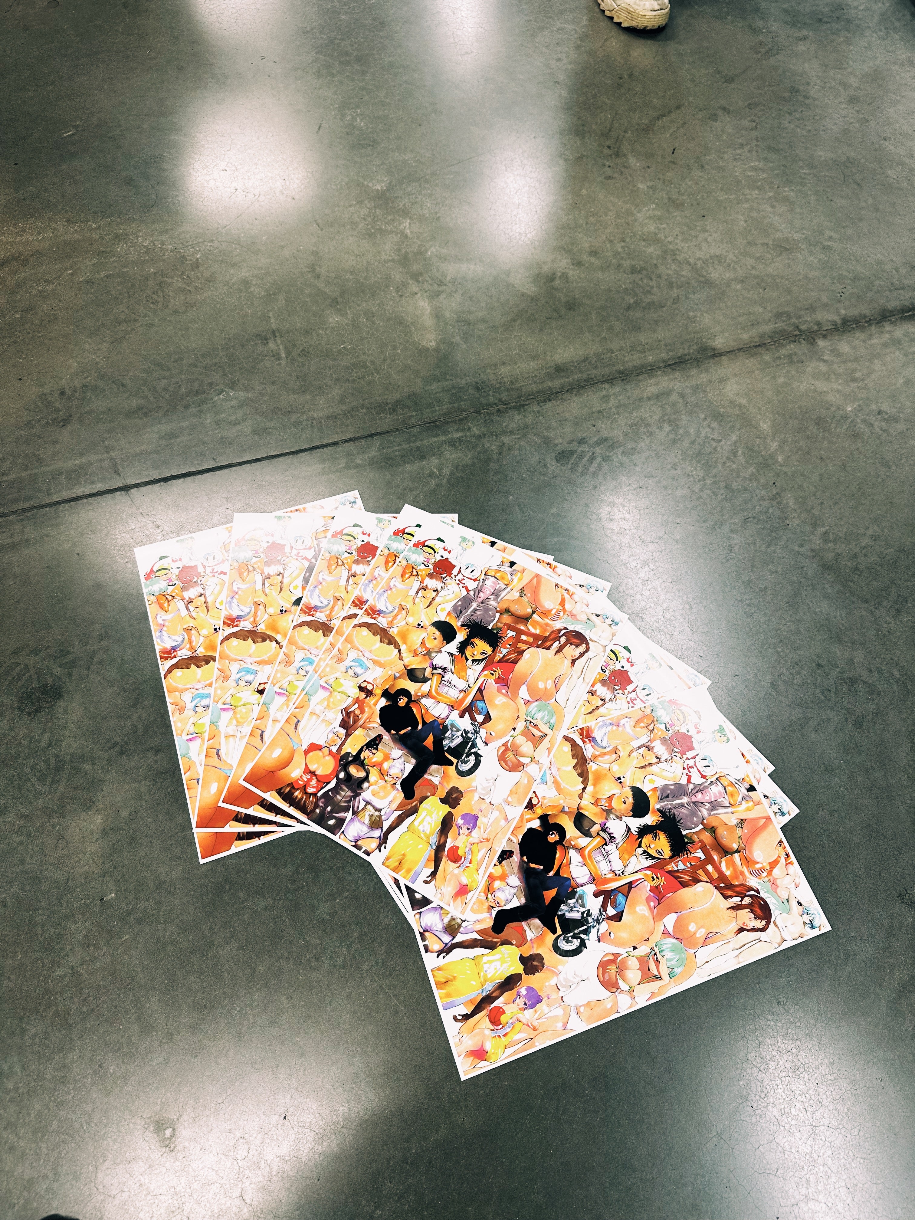 FLESH ALL OVER  (A3 SIZE)