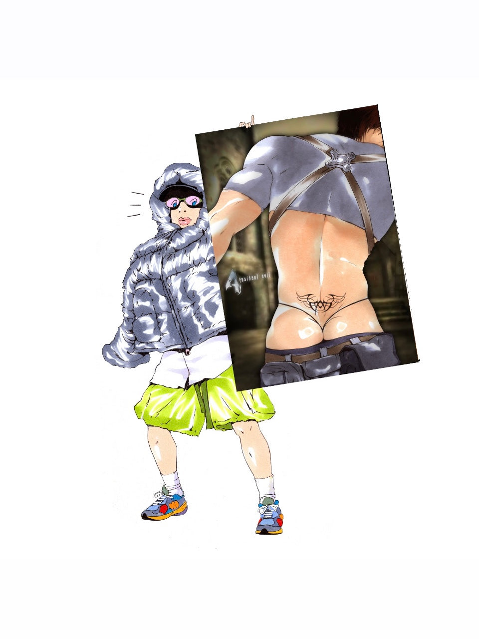 BAD BOY LEON (A3 SIZE)