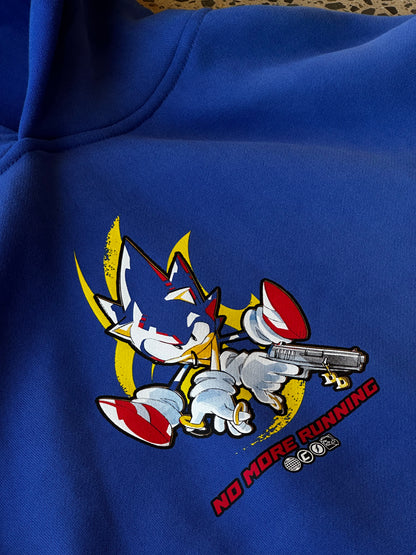 SPIKEY BLUE GUY HOODIE