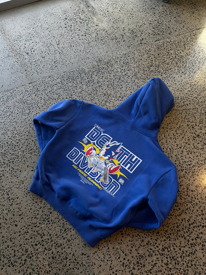 SPIKEY BLUE GUY HOODIE