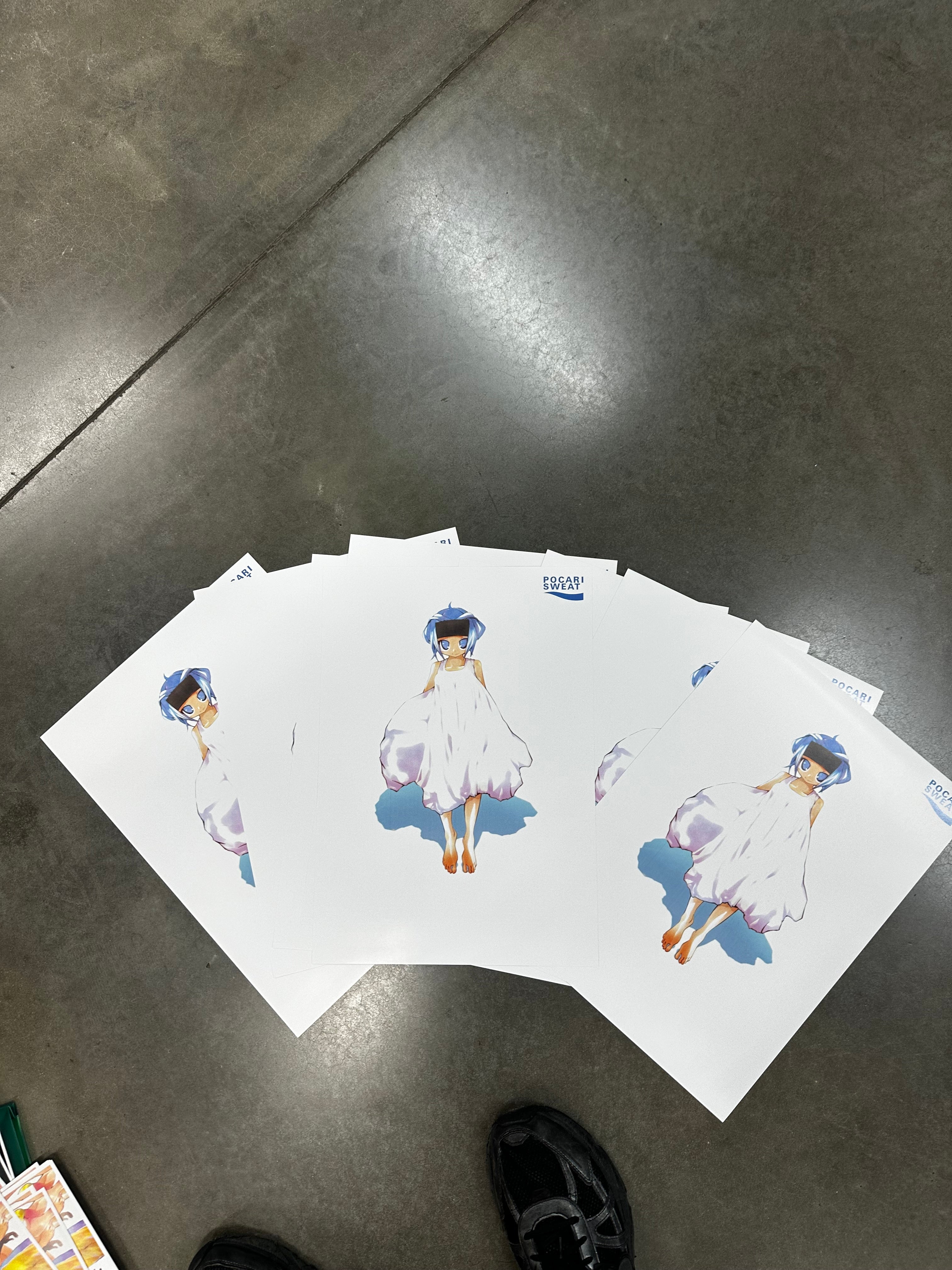 POCARI ANGEL (A3 SIZE)