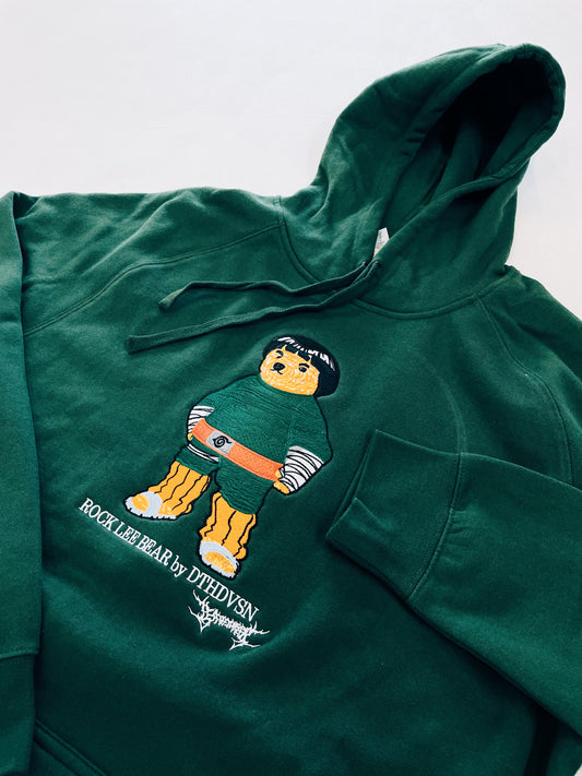 EMBROIDERED BEAST OF THE VILLAGE BEAR HOODIE