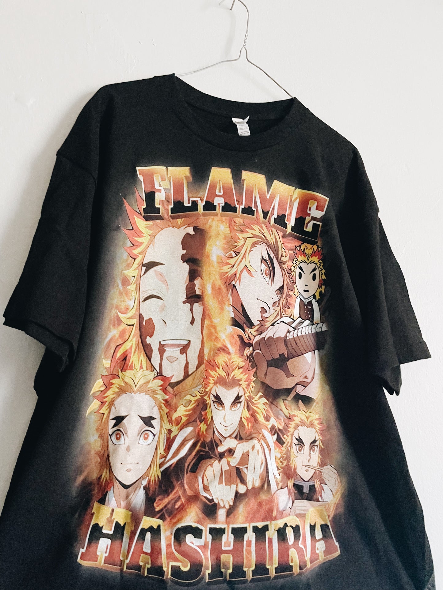 FLAME HASHIRA RAP T SHIRT